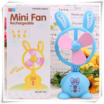 Promotional Gift for Rachargeable Mini Fan in Rabbit Shaped